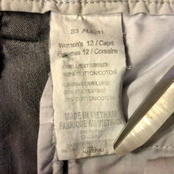 Columbia Capri Pants Womens 12 Used - Picture 9 of 10